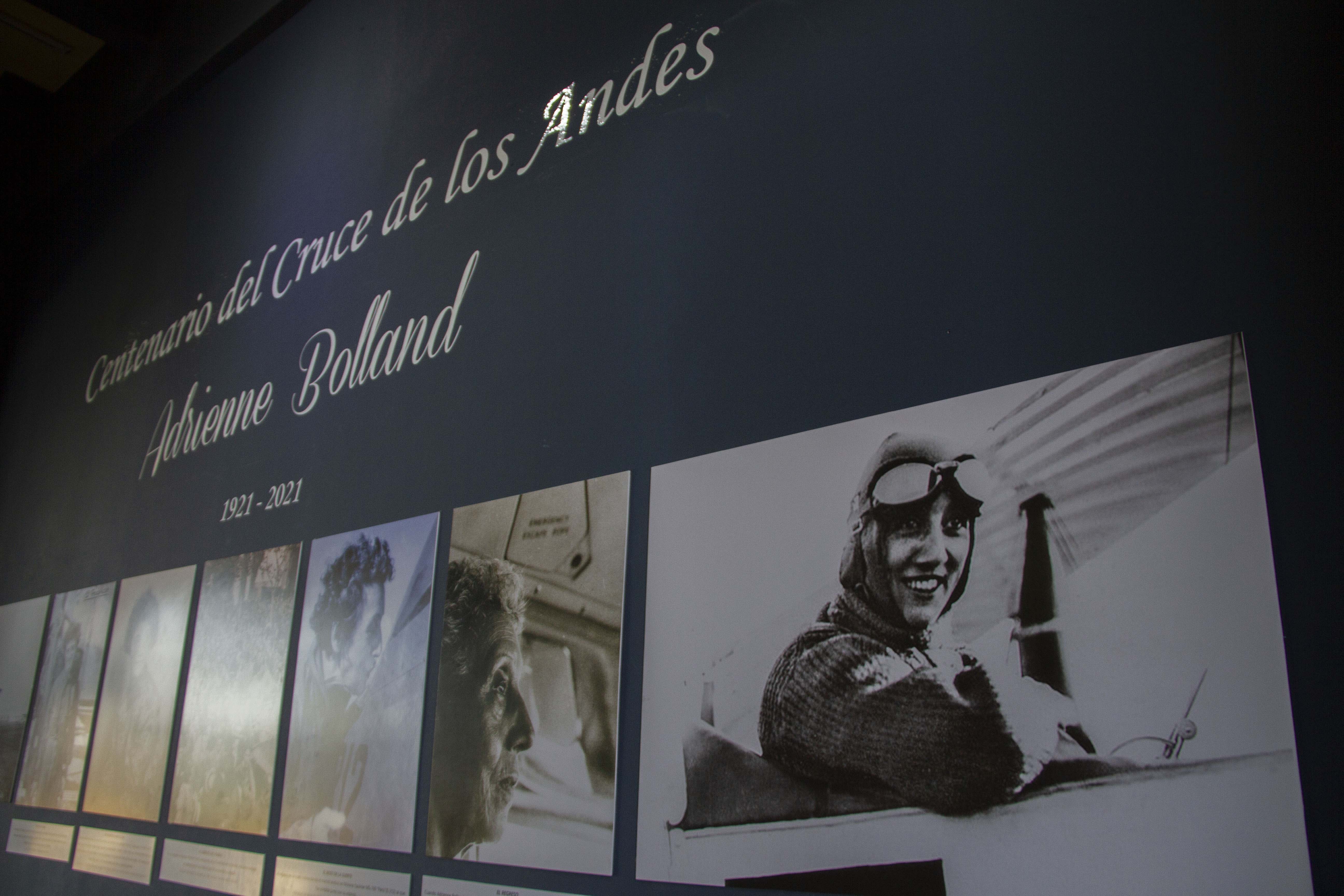aviadora francesa centenario cruce de los andes